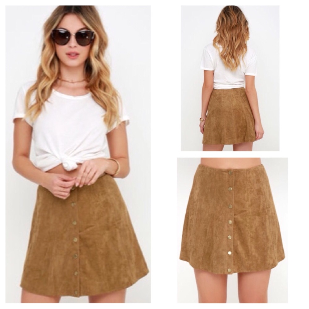 🎈SALE 🎈Sadie Camel Skirt